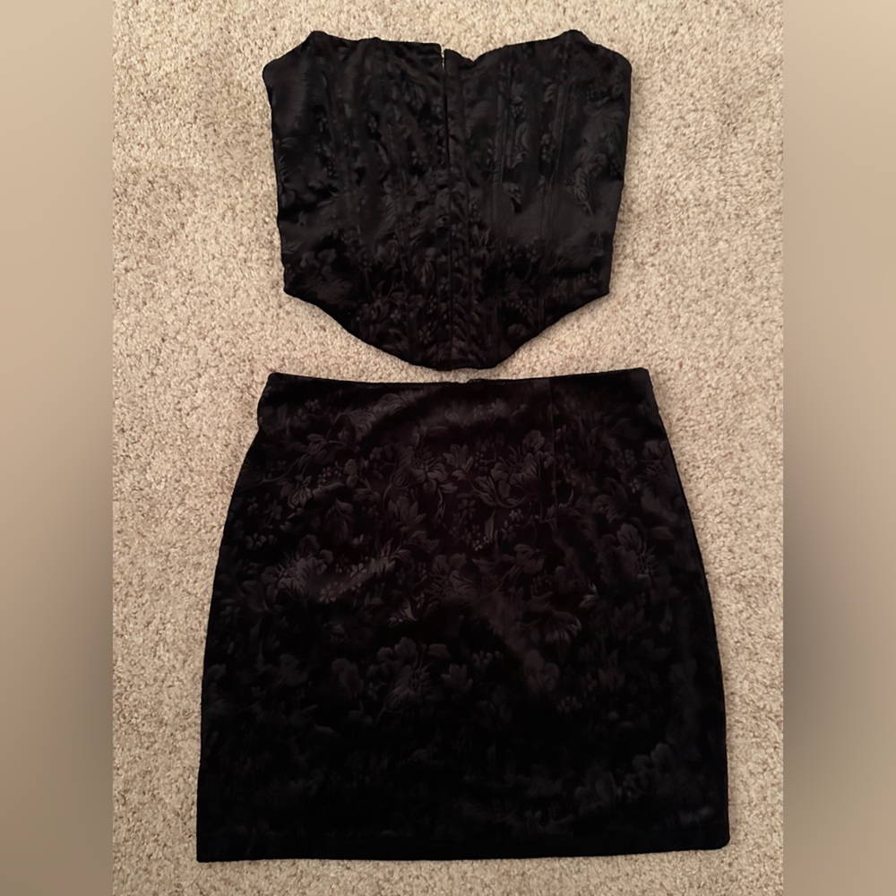 Corset and skirt set